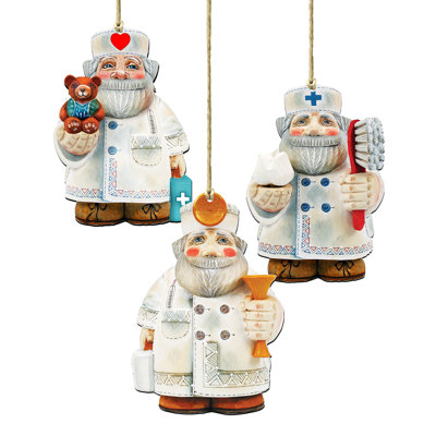 Ensemble 3 pièces d’ornements de noël