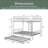 Metal Bunk Bed With Trundle-1200100942