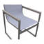 Ensemble de 2 chaises de patio Herra