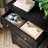 5-Drawer Tall Dresser with Deep Drawers & Metal Knobs, Modern Wood Chest-1566581452