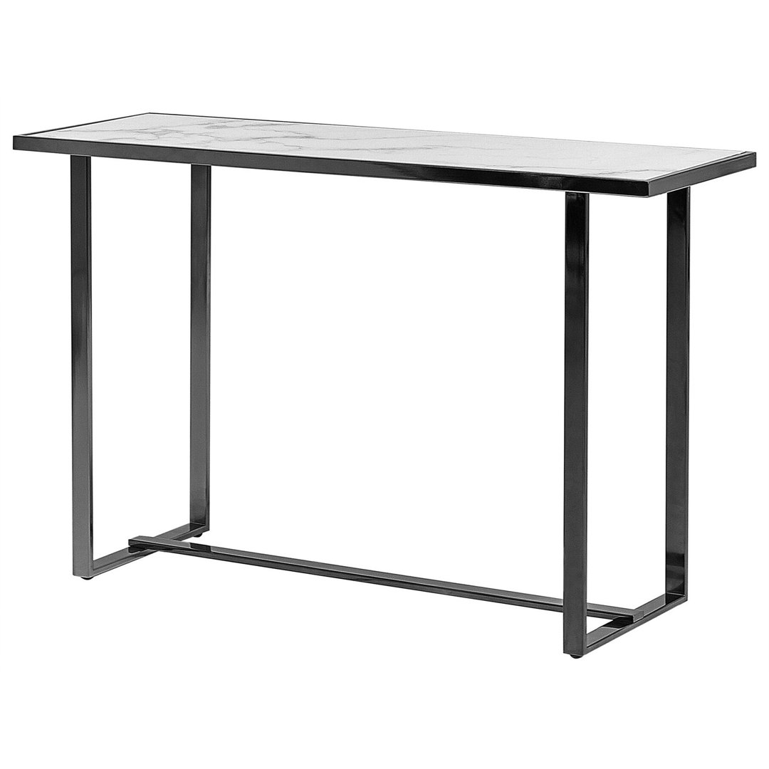 Llorente 120cm Glass Top Console Table