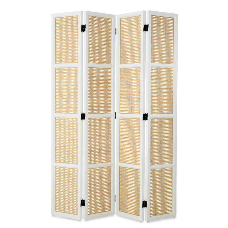 Folding Screen Bahamas Piano White Finish