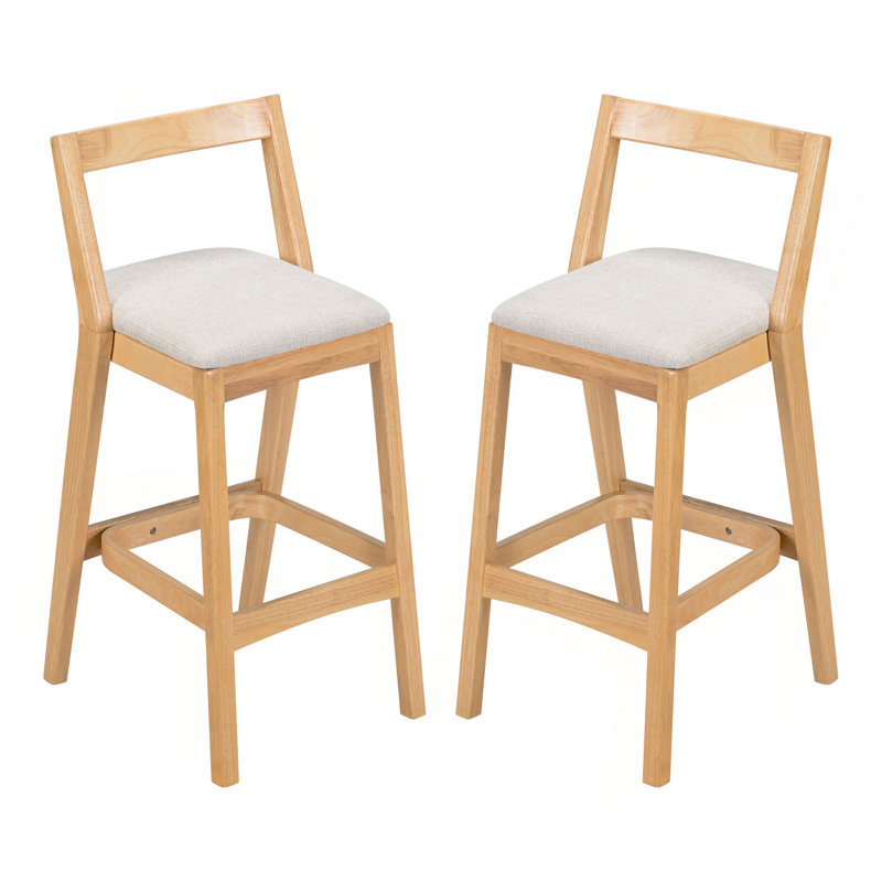 Tabouret de bar Jasper, Naturel
