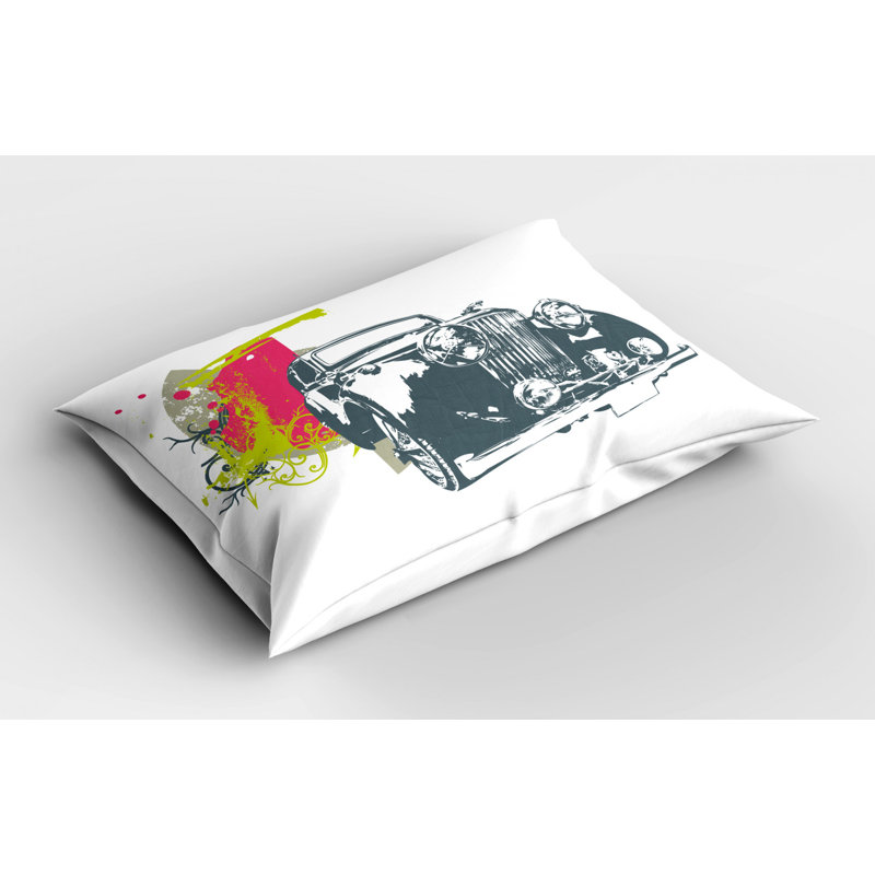 Retro Polyester Sham Set, Twin
