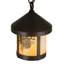 9" Wide Fulton Winter Pine Pendant