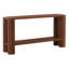 Attiken Console Table Brown