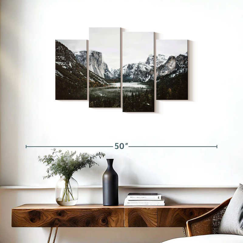 Alvord Yosemite Winter Magic, H 22 po x l 36 po