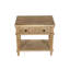 One Allium Way® - Table de chevet 1 tiroir de 28 pouces de large avec tablette