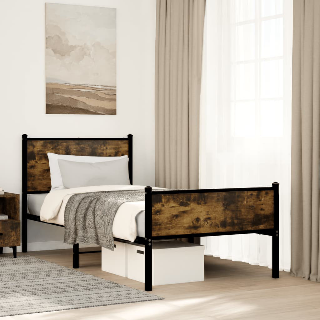 Vidaxl Metal Bed Frame Without Mattress
