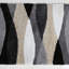 Tapis noir / gris touffeté à la main Neligh-161356982
