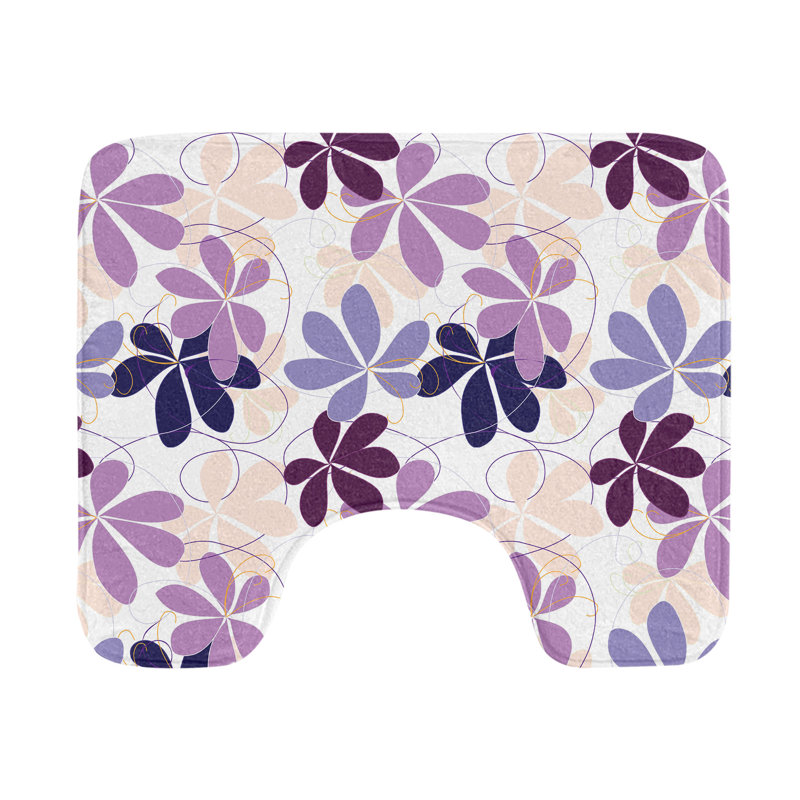 Tapis de salle de bain Floral