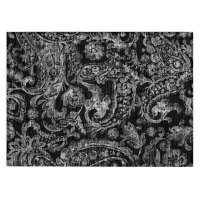 Shelsey Washable Paisley Indoor / Outdoor Rug