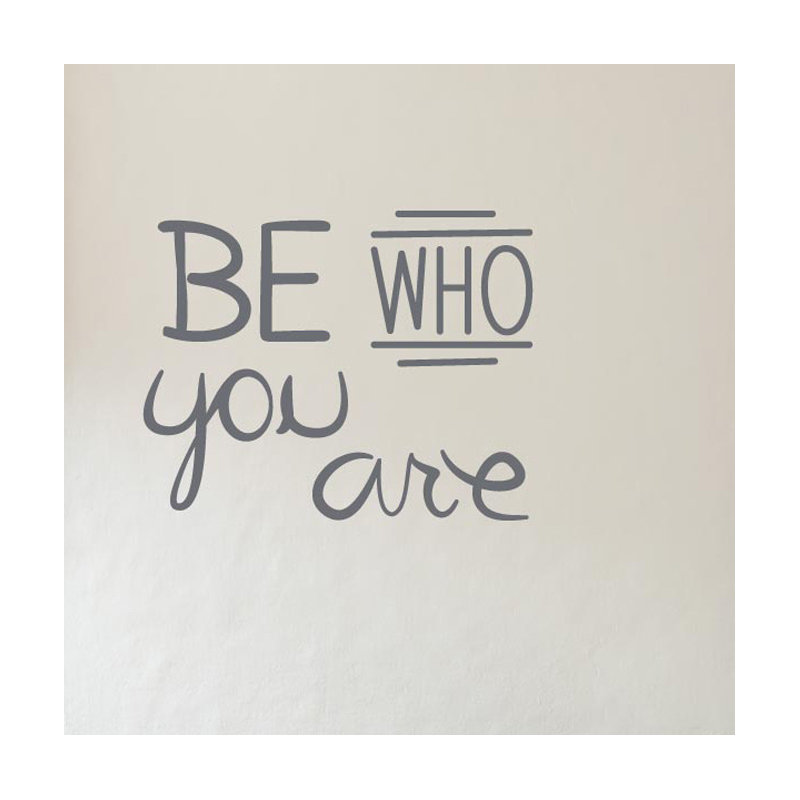Wall Decal, Grey, Medium