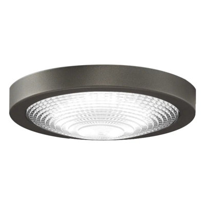 Spitfire DC Custom Ceiling Fan Correlated Color Temperature (CCT) Select LED Light Kit - Matte Greige