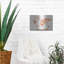 «Desert Blooms Abstract Map» par Laura Marshall, art mural en métal-1221698334