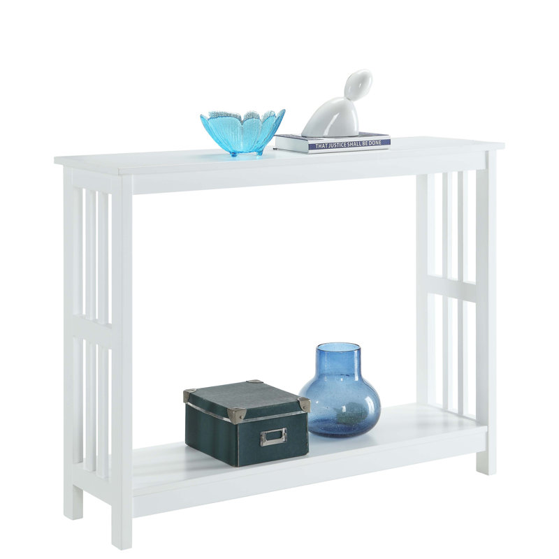 Meribelle 39.5'' Console Table, White