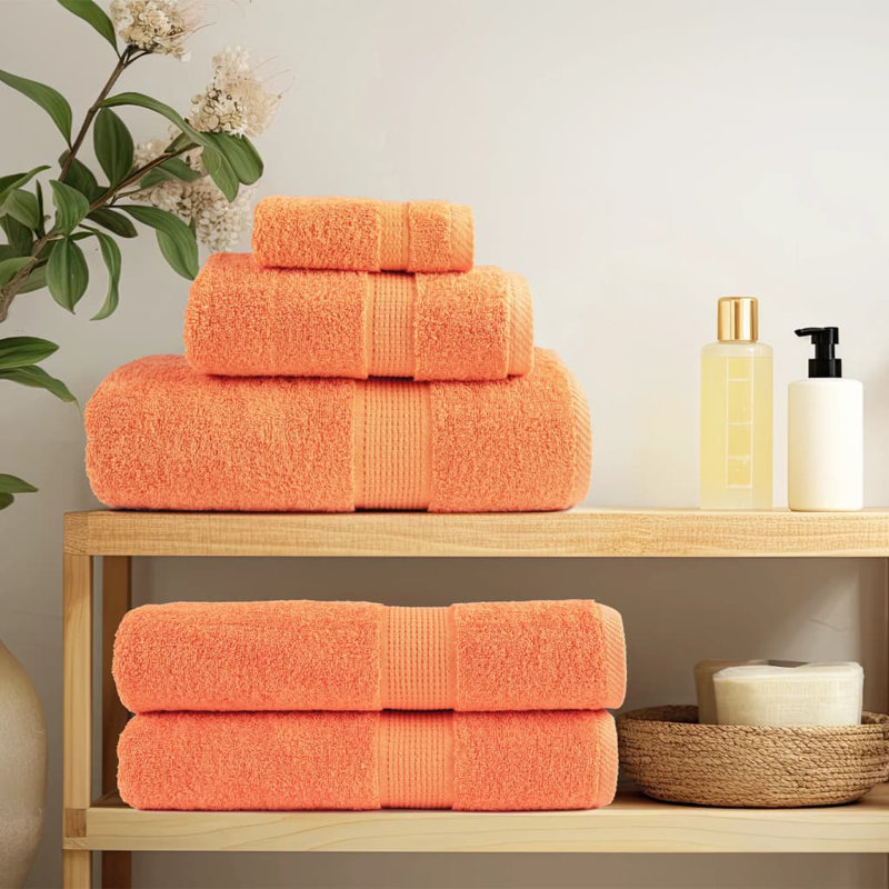 Premium Bath Towels SOLUND 600Gsm, Anthracite, Hand Towels - 2 Pack, 50cm L x 30cm W