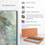 Feuilles d'argent sur toile-1041122040