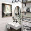 Canvas Wall Art White Ghost Picture Farmhouse Bathroom Wall Decor Ghost Painting.-1144715121