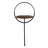 Maya 37.13'' Powder Coated LED Tray Table Floor Lamp
