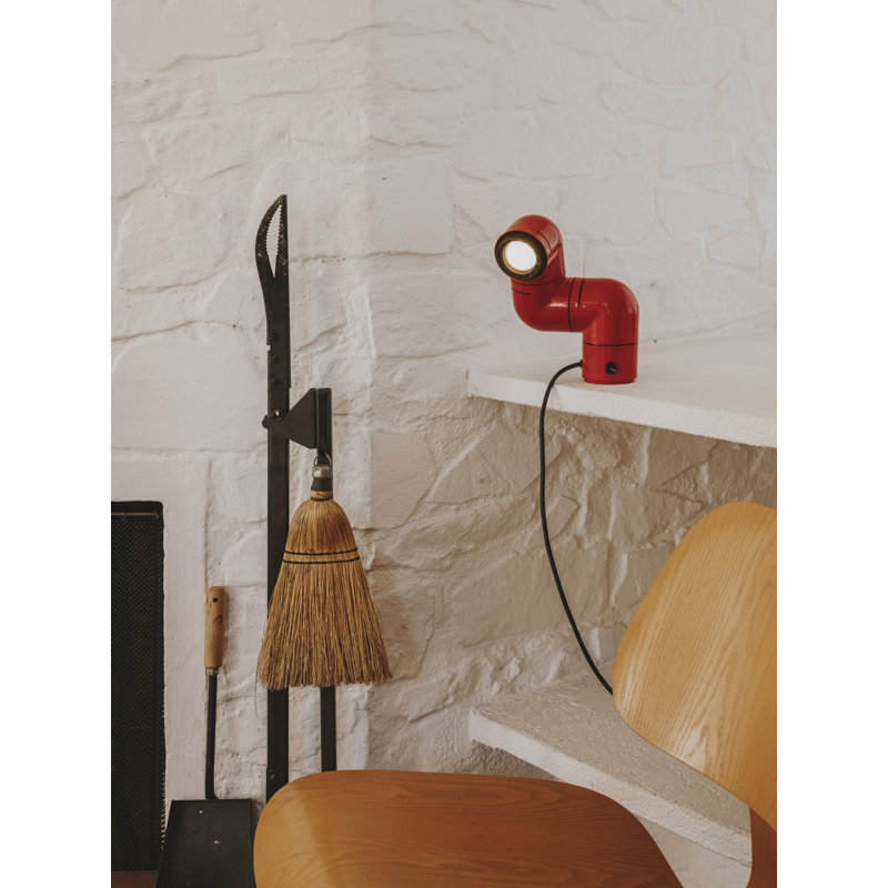 Desk Lamp, Red