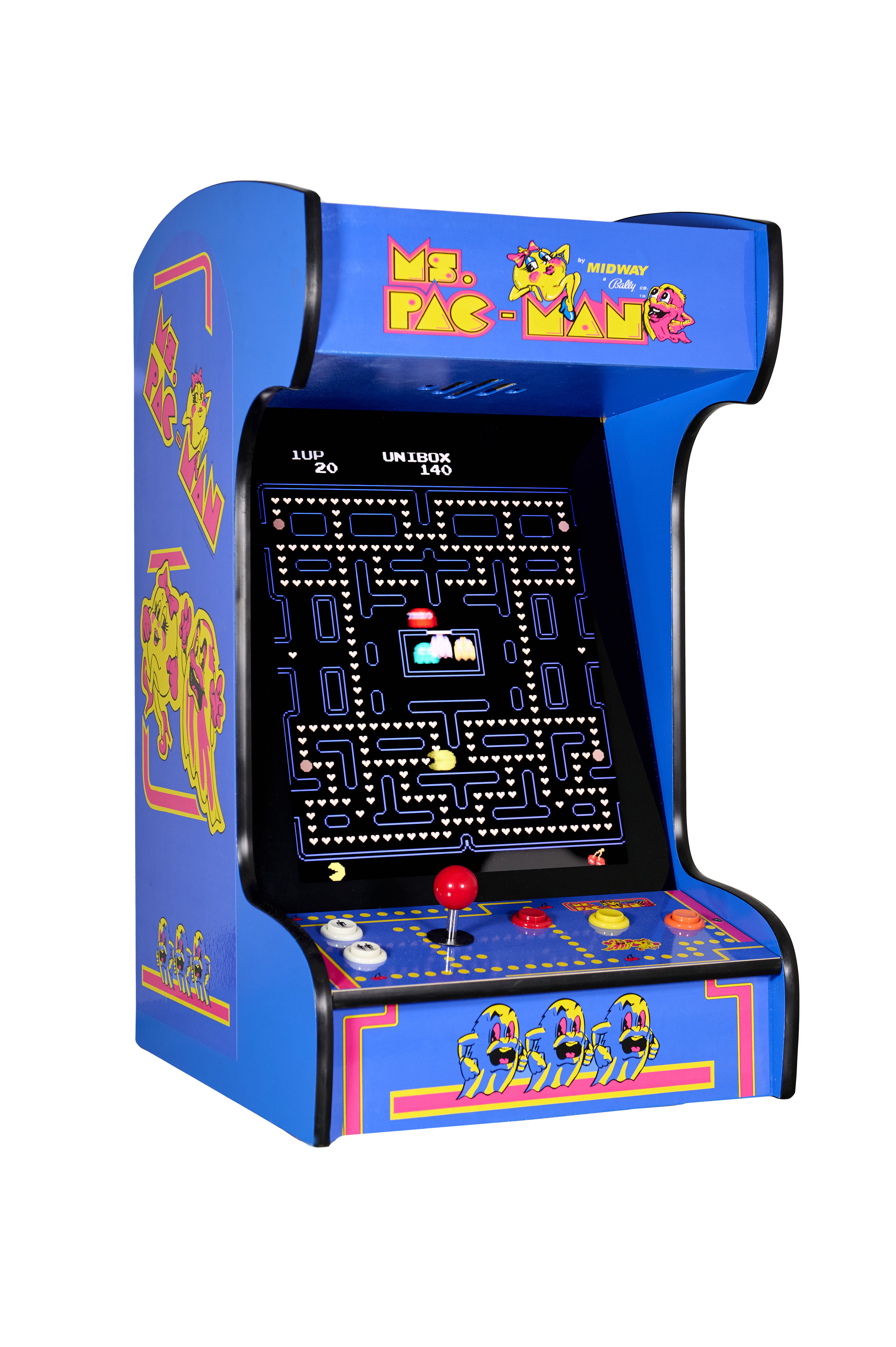Doc and Pies Arcade Factory 412 Classic Retro Games Tabletop Arcade Machine  by Doc and Pies Arcade Factory (Blue)