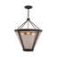 Lustre géométrique à 4 lumières Arine