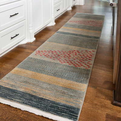 Abrigail Blue/Red/Beige Rug