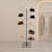 Metal Hat Rack Rotating Hat Display Rack Black-130728191