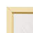 Modern Glam Abstract 47X59 Twist, White and Gold, Rectangle Wall Art