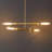 Keyajah 4 - Light Dimmable Sputnik Modern Linear Chandelier