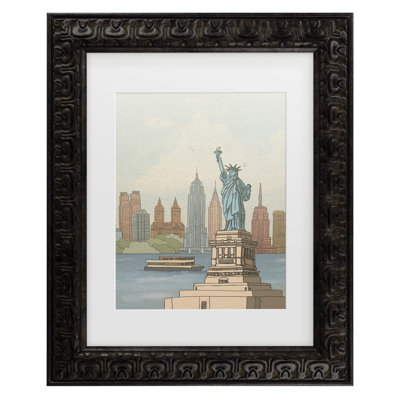 Bolog Xuan Thai New York New York Matted Framed Art