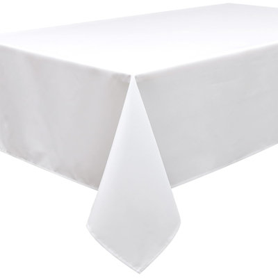  Rectangular Table cloth 140x200 cm – 100% Cotton Red Tablecloth– Washable & Reusable – Ideal for Christmas, Dining, Parties and Seasonal Decor
