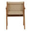 Mesa Outdoor Dining Chair Cream