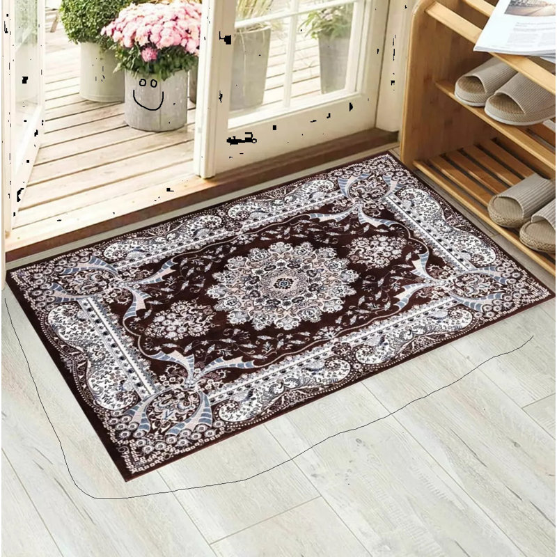 Veronica Indoor Doormat, Brown