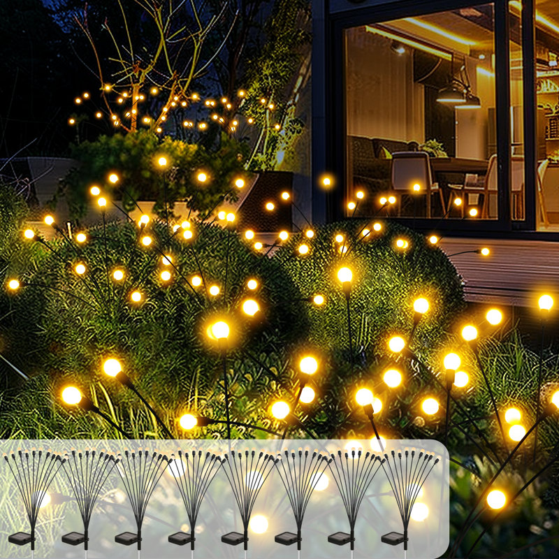 Plastic Solar Powered Pathway Light Pack