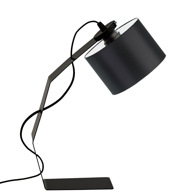 BEDSIDE LAMP HAGA, Black