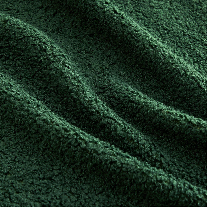 Canapé en forme de U sans os, tissu en peluche sans assemblage requis, accoudoir incurvé, conception antidérapante, éponge à haute densité 32D au design épuré, emballage sous vide à compression complète, pour salons