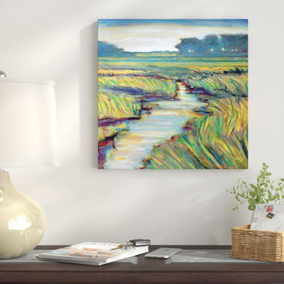 « marémotrice creek », reproduction sur toile