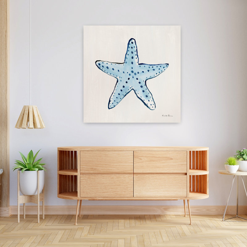 Art contemporain Étoile de mer, art côtier, H 36 po x l 36 po