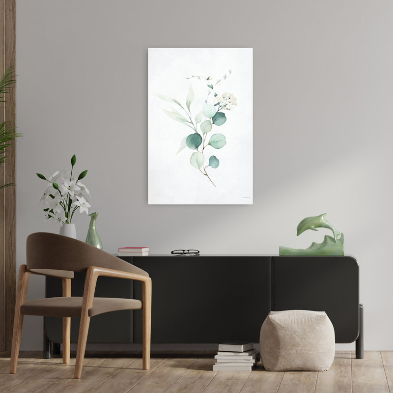 Leafy Retreat 2, art naturel contemporain, H 36 po x l 24 po