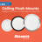 7 in.Round 10.3-Watt 3000K LED Flush Mount Light, 1150 Lumens-111706977