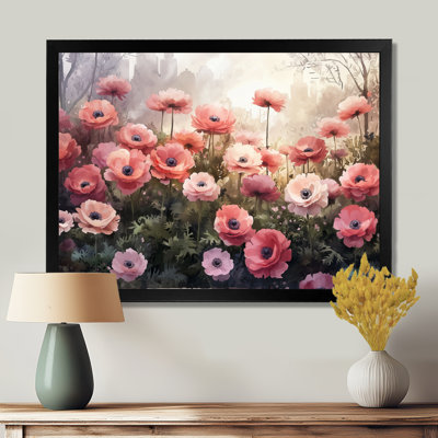 Ireta Spring Symphony of Ranunculus Into The Forest II - Renoncule, art mural