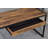 Selbyville Metal Base Writing Desk with Power Outlet