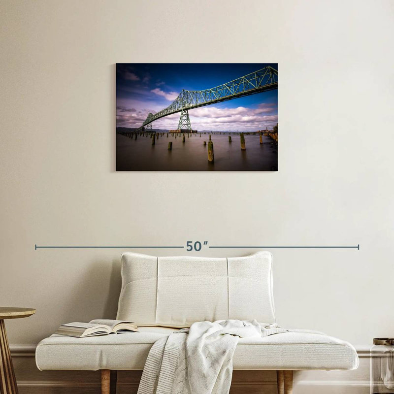 Lilie Astoria Megler Bridge, H 20 po x l 30 po