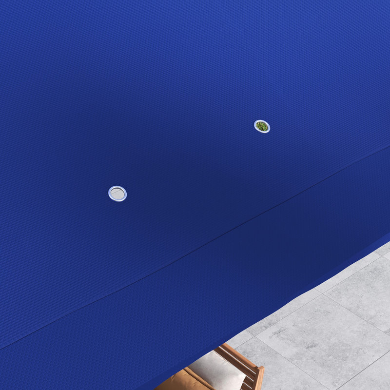 Auvent Pop Up 11 pi x 11 pi, pavillon de jardin extérieur avec filet amovible, tente instantanée, pavillon bleu, événement