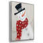 Bonhomme de neige encadré sur toile, 3 pièces-91891825-91891821