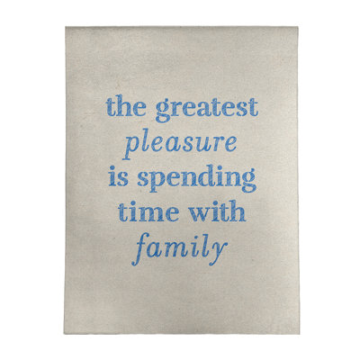Quotes Chenille Indoor Rug