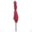 Parasol imperméable d'extérieur 6 x 9 pi avec manivelle et bouton poussoir inclinable sans rabat pour le jardin-1279919335