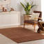 Ramsey Rust Hand Knotted Wool Rug-1010492621